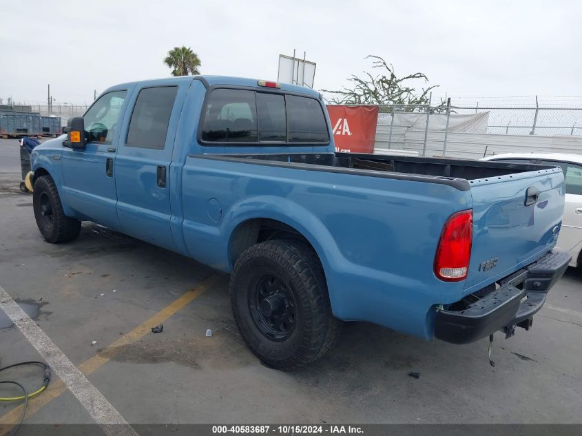 2004 Ford F-250 Lariat/Xl/Xlt VIN: 1FTNW20L74EA69268 Lot: 40583687