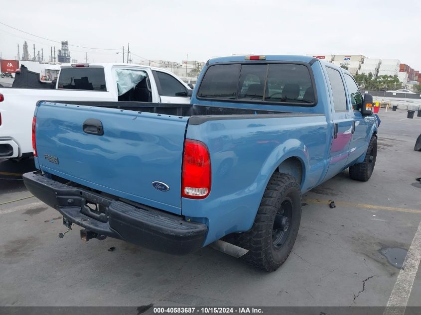 2004 Ford F-250 Lariat/Xl/Xlt VIN: 1FTNW20L74EA69268 Lot: 40583687