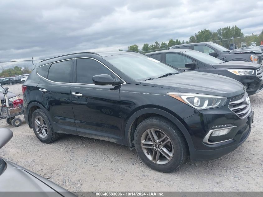 2017 Hyundai Santa Fe Sport 2.4L VIN: 5XYZUDLBXHG421987 Lot: 40583696