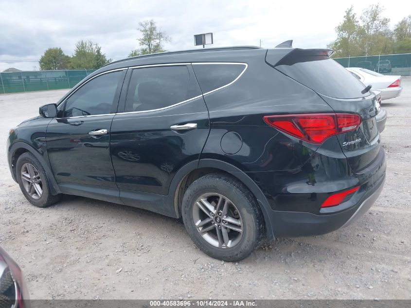 2017 Hyundai Santa Fe Sport 2.4L VIN: 5XYZUDLBXHG421987 Lot: 40583696