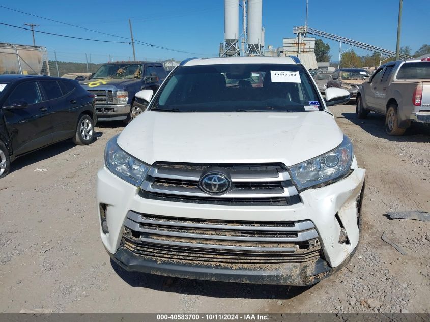 2019 TOYOTA HIGHLANDER XLE - 5TDKZRFH3KS325421