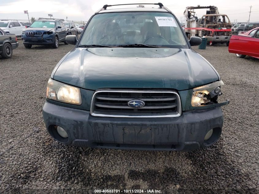 2005 Subaru Forester 2.5X VIN: JF1SG63665H704158 Lot: 40583701