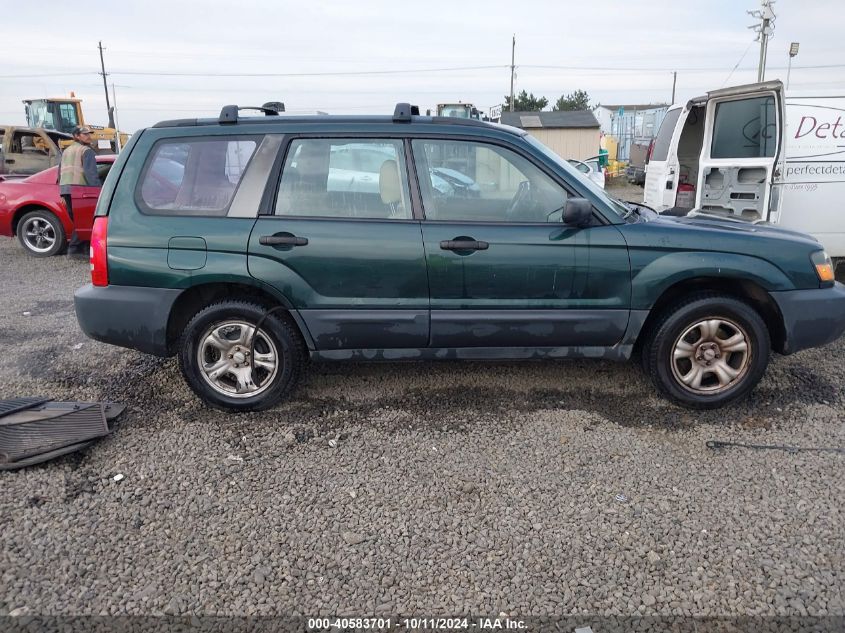 2005 Subaru Forester 2.5X VIN: JF1SG63665H704158 Lot: 40583701