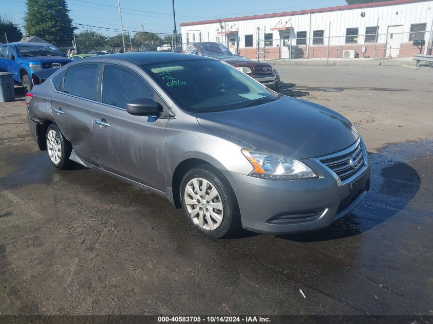 2015 NISSAN SENTRA S - 3N1AB7AP4FY305523