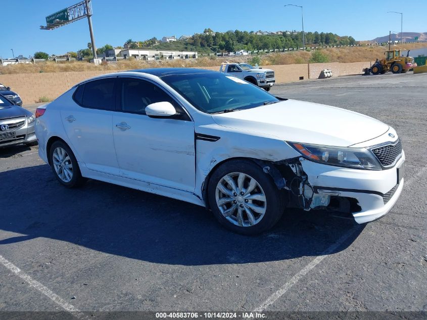 2015 Kia Optima Ex VIN: 5XXGN4A79FG413772 Lot: 40583706