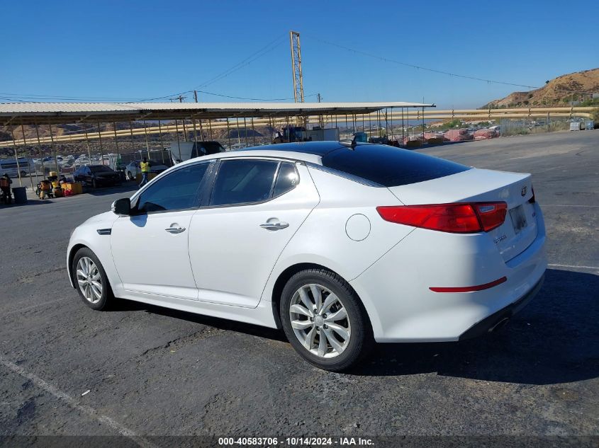 2015 Kia Optima Ex VIN: 5XXGN4A79FG413772 Lot: 40583706