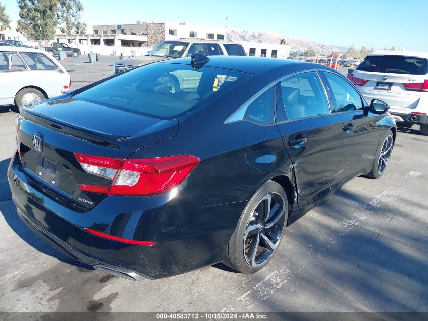 2021 Honda Accord Sport VIN: 1HGCV1F35MA070620 Lot: 40583712