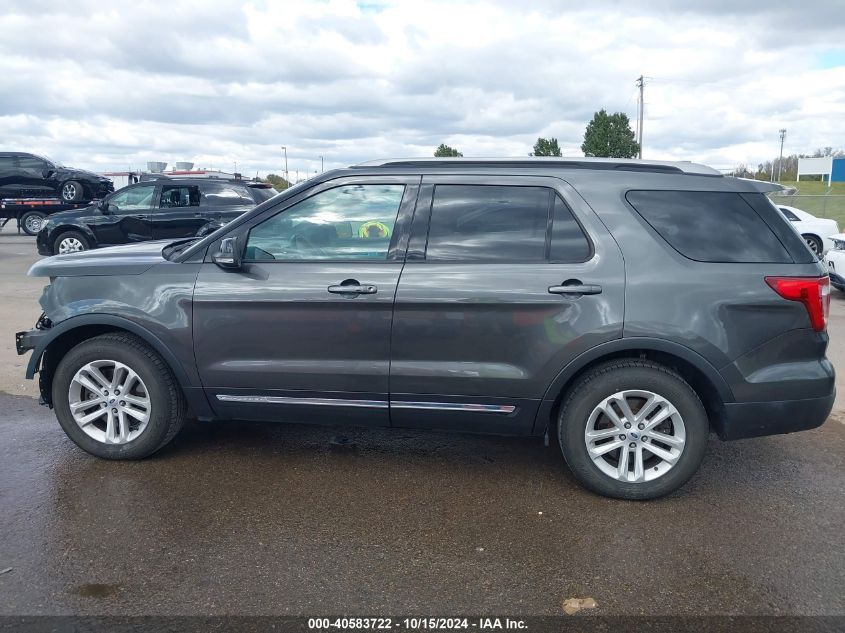 2017 Ford Explorer Xlt VIN: 1FM5K7DH4HGC09622 Lot: 40583722