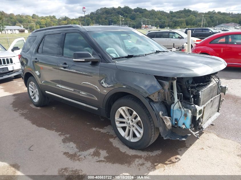 2017 Ford Explorer Xlt VIN: 1FM5K7DH4HGC09622 Lot: 40583722