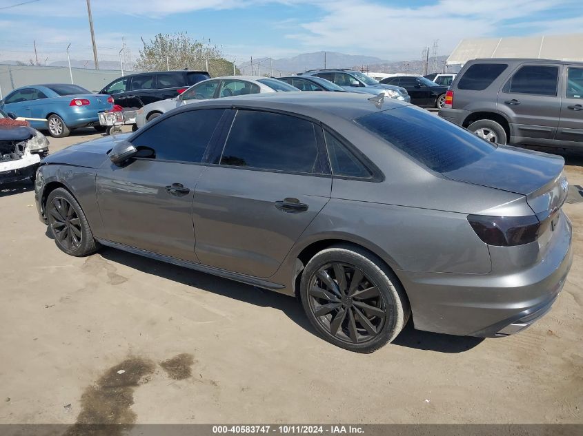 2020 Audi A4 Premium 40 Tfsi Front-Wheel Drive S Tronic VIN: WAUGMAF47LA073624 Lot: 40583747