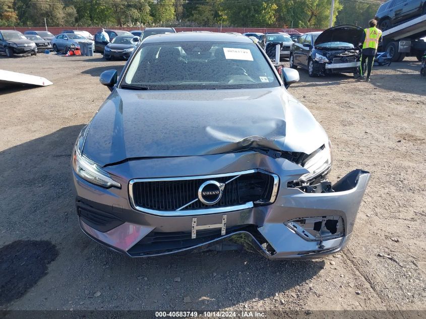 2020 Volvo S60 T6 Momentum VIN: 7JRA22TK6LG063110 Lot: 40583749