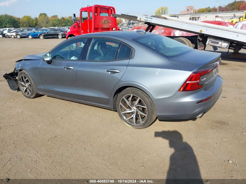 VIN 7JRA22TK6LG063110 2020 Volvo S60, T6 Momentum no.3