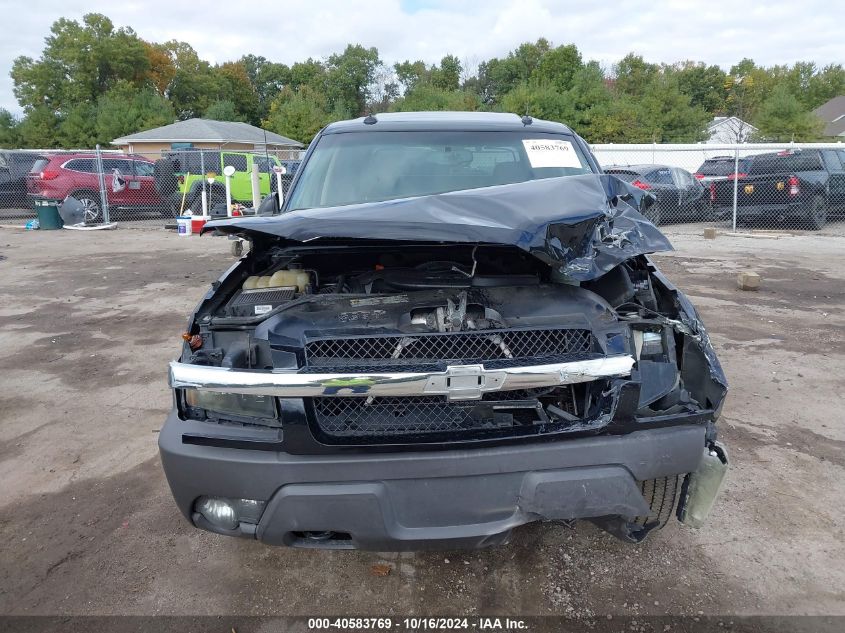 2003 Chevrolet Avalanche 1500 VIN: 3GNEK13T23G200915 Lot: 40583769