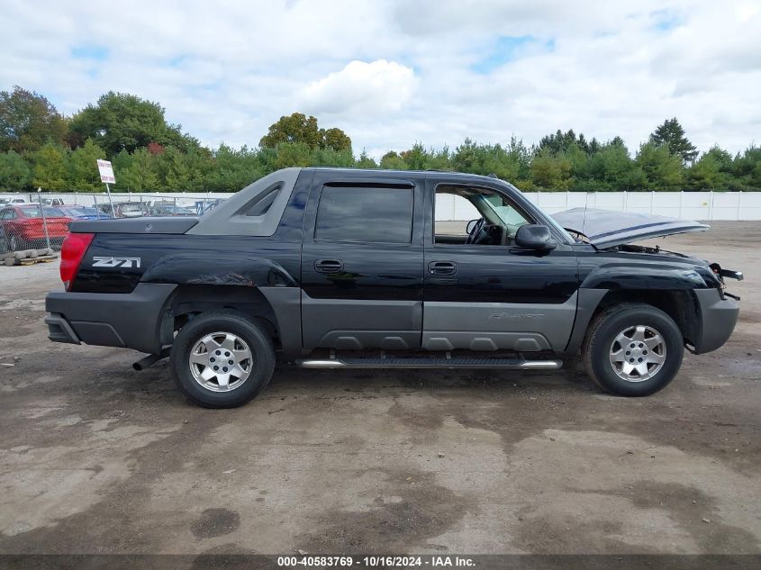 2003 Chevrolet Avalanche 1500 VIN: 3GNEK13T23G200915 Lot: 40583769