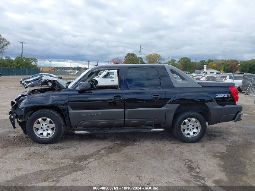 2003 Chevrolet Avalanche 1500 VIN: 3GNEK13T23G200915 Lot: 40583769