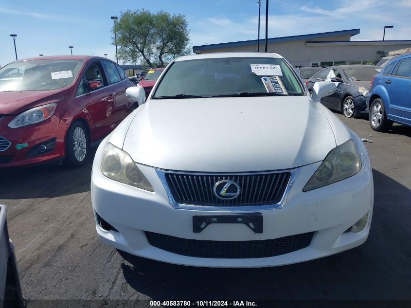 2009 Lexus Is 250 VIN: JTHBK262295103412 Lot: 40583780