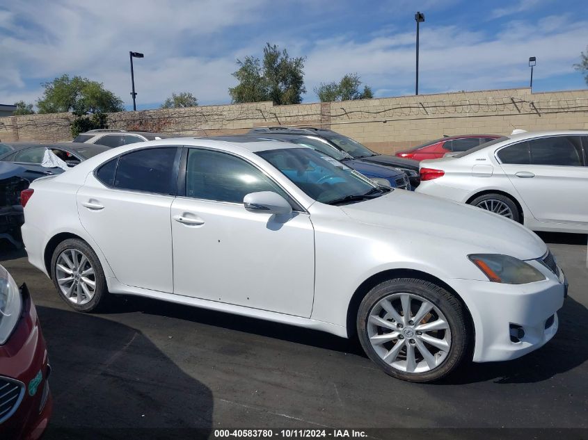 2009 Lexus Is 250 VIN: JTHBK262295103412 Lot: 40583780