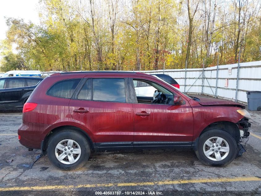 2009 Hyundai Santa Fe Gl VIN: 5NMSG13E39H256275 Lot: 40583787