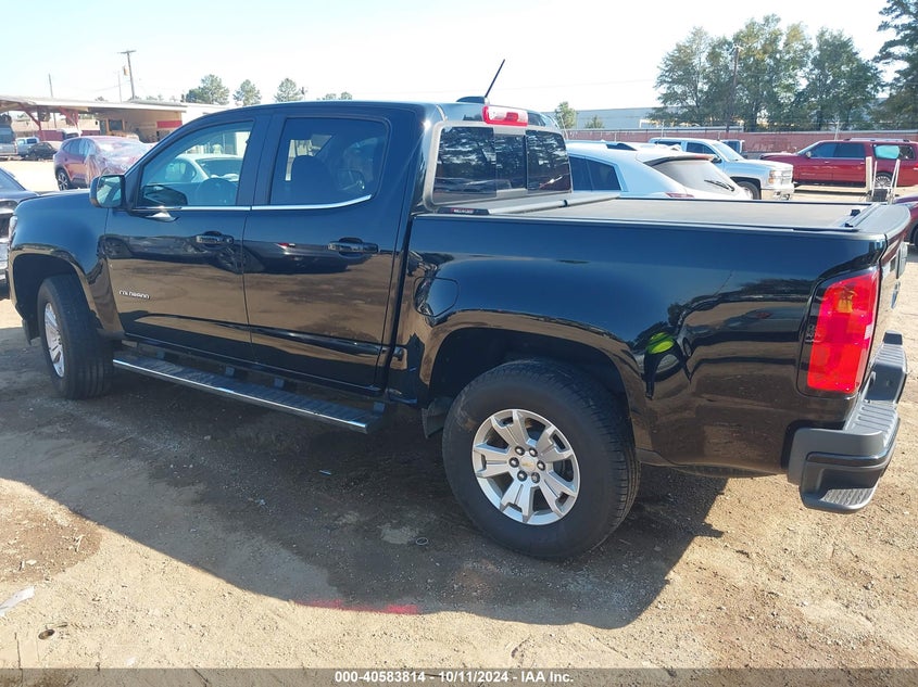 VIN 1GCGSCEN3K1220602 2019 CHEVROLET COLORADO LT