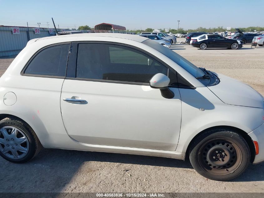 2015 Fiat 500 Pop VIN: 3C3CFFAR2FT508367 Lot: 40583836