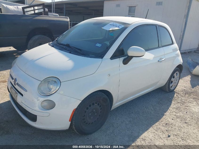 2015 Fiat 500 Pop VIN: 3C3CFFAR2FT508367 Lot: 40583836