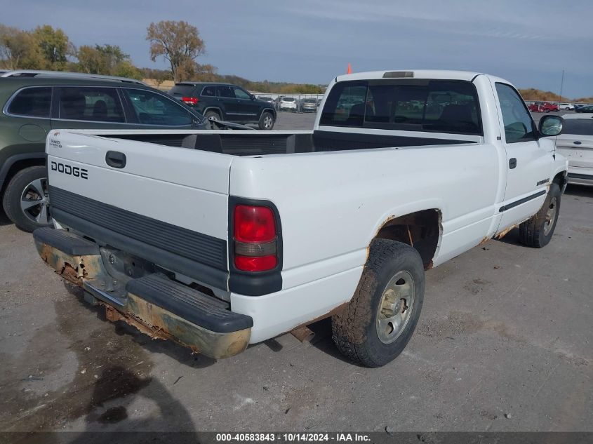 2000 Dodge Ram 1500 St VIN: 1B7HC16YXYS510482 Lot: 40583843