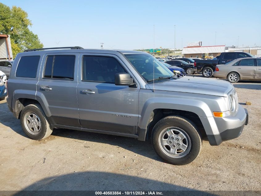 1C4NJRBB1HD144828 2017 Jeep Patriot Sport