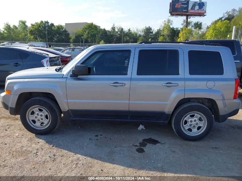 1C4NJRBB1HD144828 2017 Jeep Patriot Sport