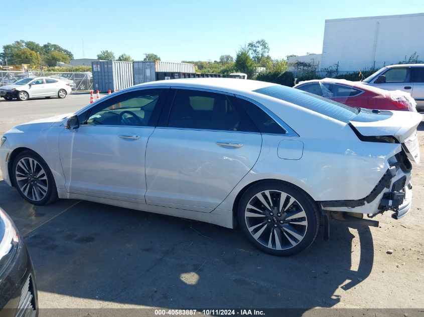 2019 Lincoln Mkz Hybrid Reserve Ii VIN: 3LN6L5MU4KR624605 Lot: 40583887