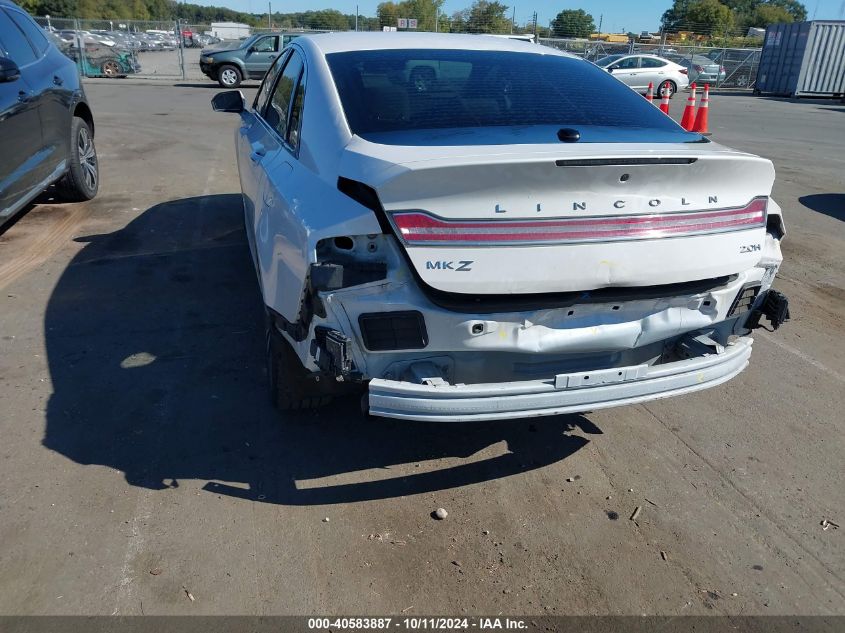 2019 Lincoln Mkz Hybrid Reserve Ii VIN: 3LN6L5MU4KR624605 Lot: 40583887