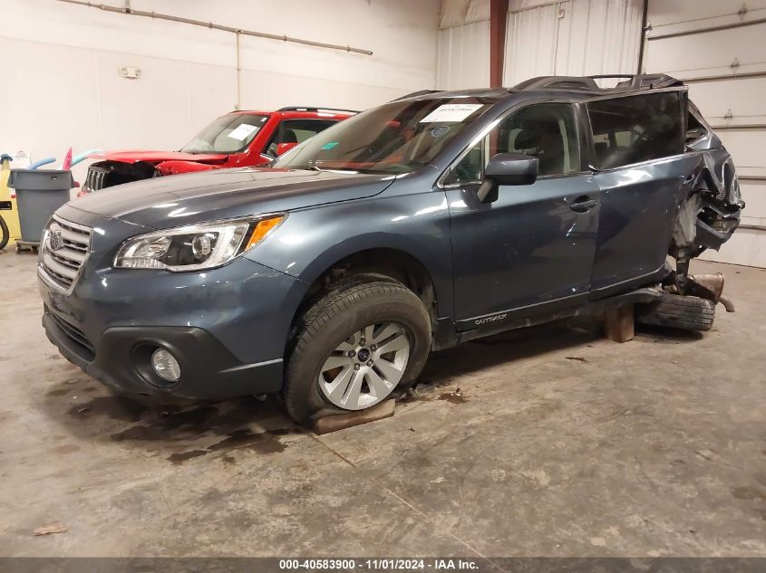 VIN 4S4BSACC6H3315700 2017 Subaru Outback, 2.5I Pre... no.2