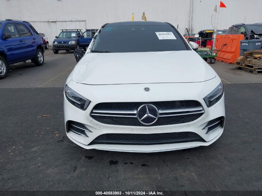 2021 Mercedes-Benz Amg A 35 4Matic VIN: W1K3G5BB7MJ311144 Lot: 40583903