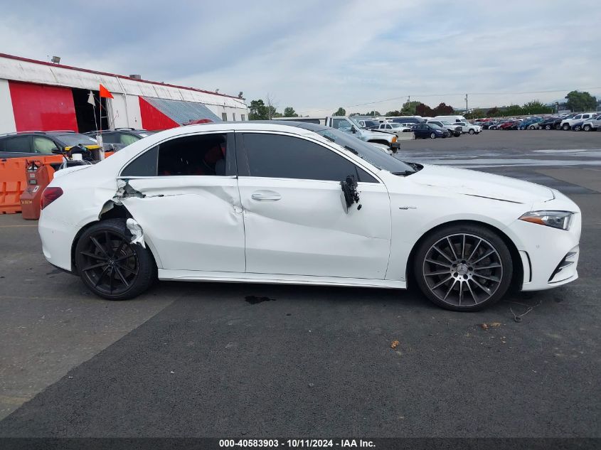 2021 Mercedes-Benz Amg A 35 4Matic VIN: W1K3G5BB7MJ311144 Lot: 40583903