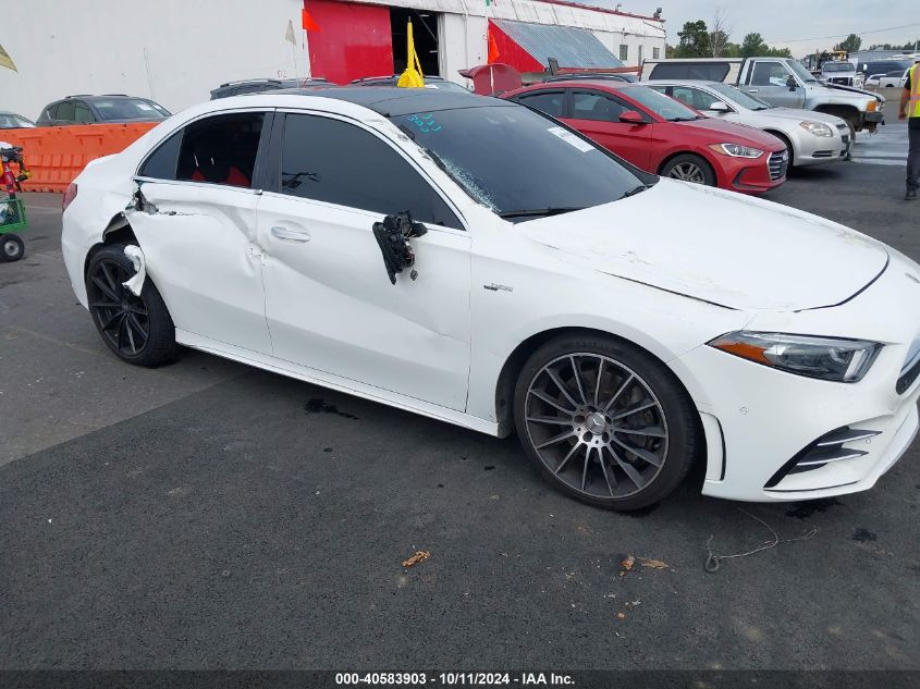 2021 Mercedes-Benz Amg A 35 4Matic VIN: W1K3G5BB7MJ311144 Lot: 40583903