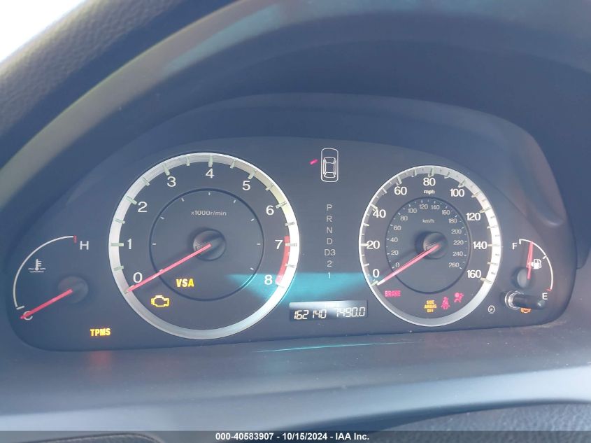 2009 Honda Accord 3.5 Ex-L VIN: 1HGCP36829A020301 Lot: 40583907