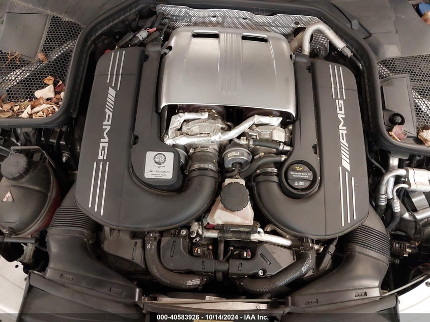 2021 Mercedes-Benz Amg C 63 S VIN: W1KWJ8HBXMG072810 Lot: 40583926