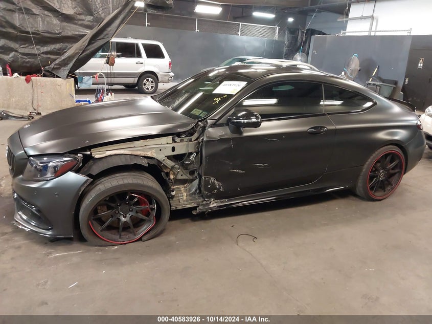 2021 Mercedes-Benz Amg C 63 S VIN: W1KWJ8HBXMG072810 Lot: 40583926