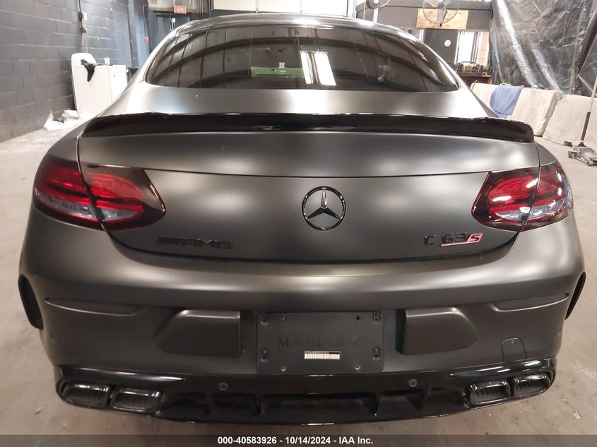 2021 Mercedes-Benz Amg C 63 S VIN: W1KWJ8HBXMG072810 Lot: 40583926