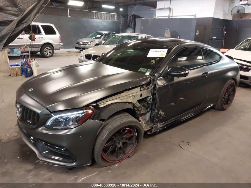 2021 MERCEDES-BENZ AMG C 63 S VIN: W1KWJ8HBXMG072810