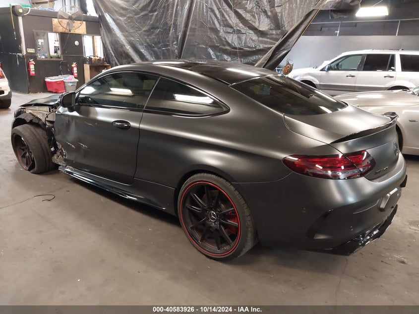 2021 MERCEDES-BENZ AMG C 63 S VIN: W1KWJ8HBXMG072810