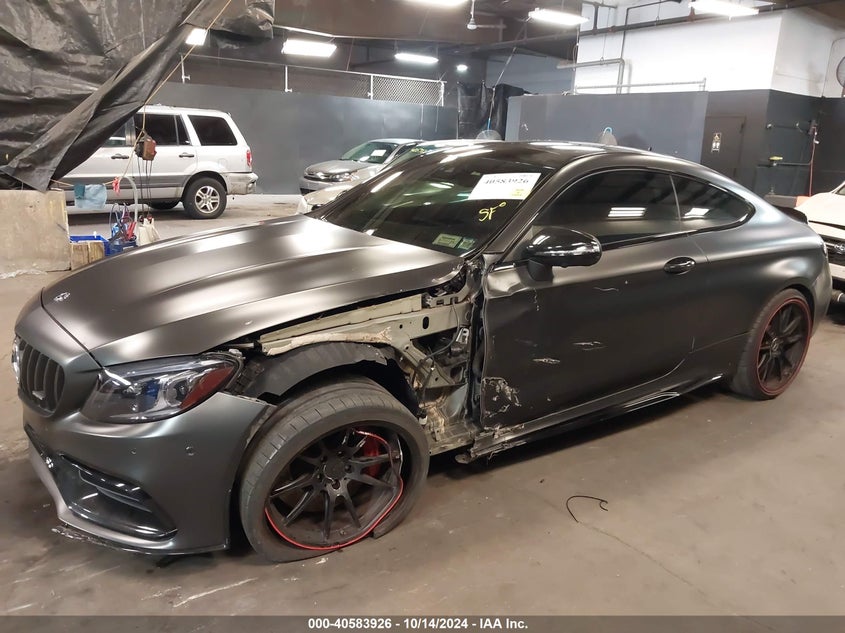2021 Mercedes-Benz Amg C 63 S VIN: W1KWJ8HBXMG072810 Lot: 40583926