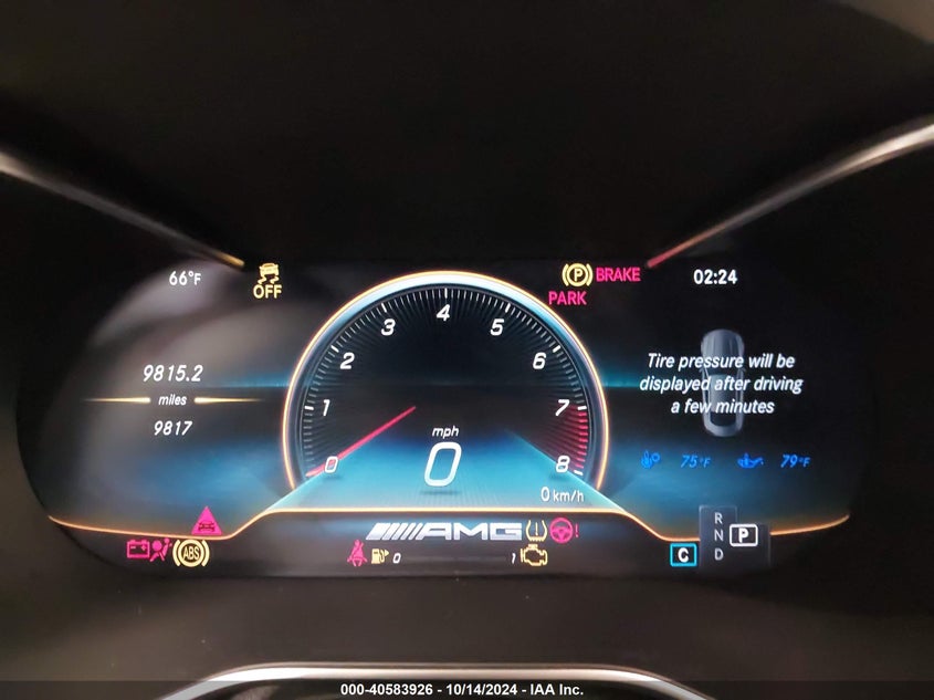 2021 Mercedes-Benz Amg C 63 S VIN: W1KWJ8HBXMG072810 Lot: 40583926