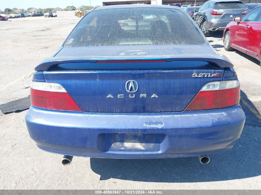 2002 Acura Tl 3.2 Type S VIN: 19UUA56802A013029 Lot: 40583947