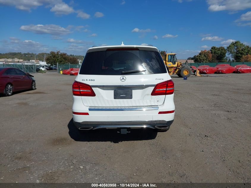 2019 Mercedes-Benz Gls 450 4Matic VIN: 4JGDF6EE4KB234118 Lot: 40583958