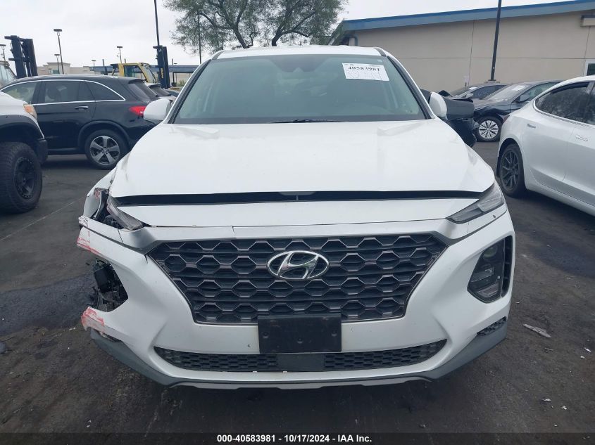 2019 Hyundai Santa Fe Se VIN: 5NMS2CAD5KH096622 Lot: 40583981