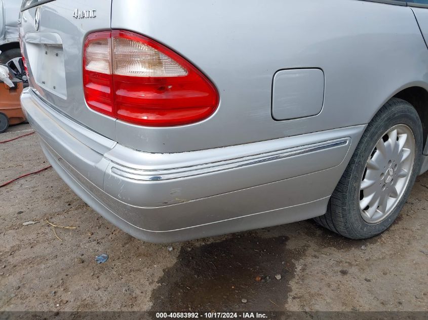 2002 Mercedes-Benz E 320 4Matic VIN: WDBJH82J82X070050 Lot: 40583992