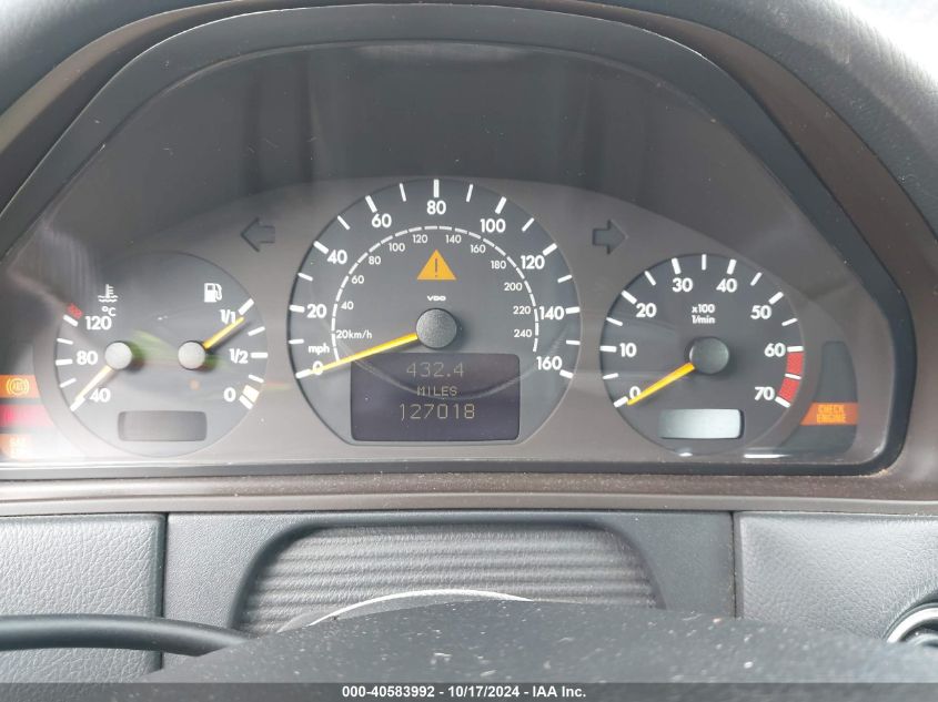 2002 Mercedes-Benz E 320 4Matic VIN: WDBJH82J82X070050 Lot: 40583992