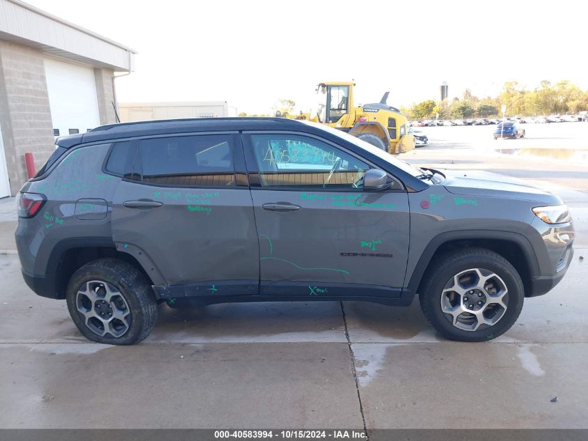 2022 Jeep Compass Trailhawk 4X4 VIN: 3C4NJDDB1NT155642 Lot: 40583994