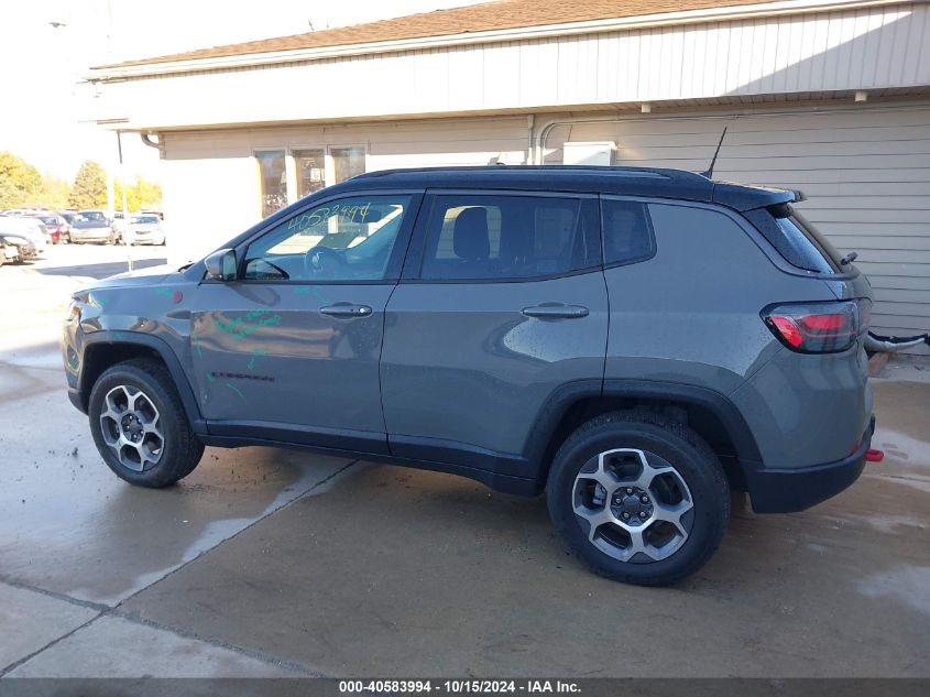 2022 Jeep Compass Trailhawk 4X4 VIN: 3C4NJDDB1NT155642 Lot: 40583994