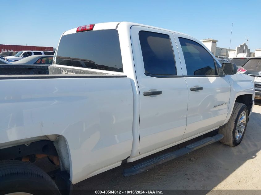 2016 Chevrolet Silverado 1500 Custom VIN: 1GCRCPEC2GZ280715 Lot: 40584012